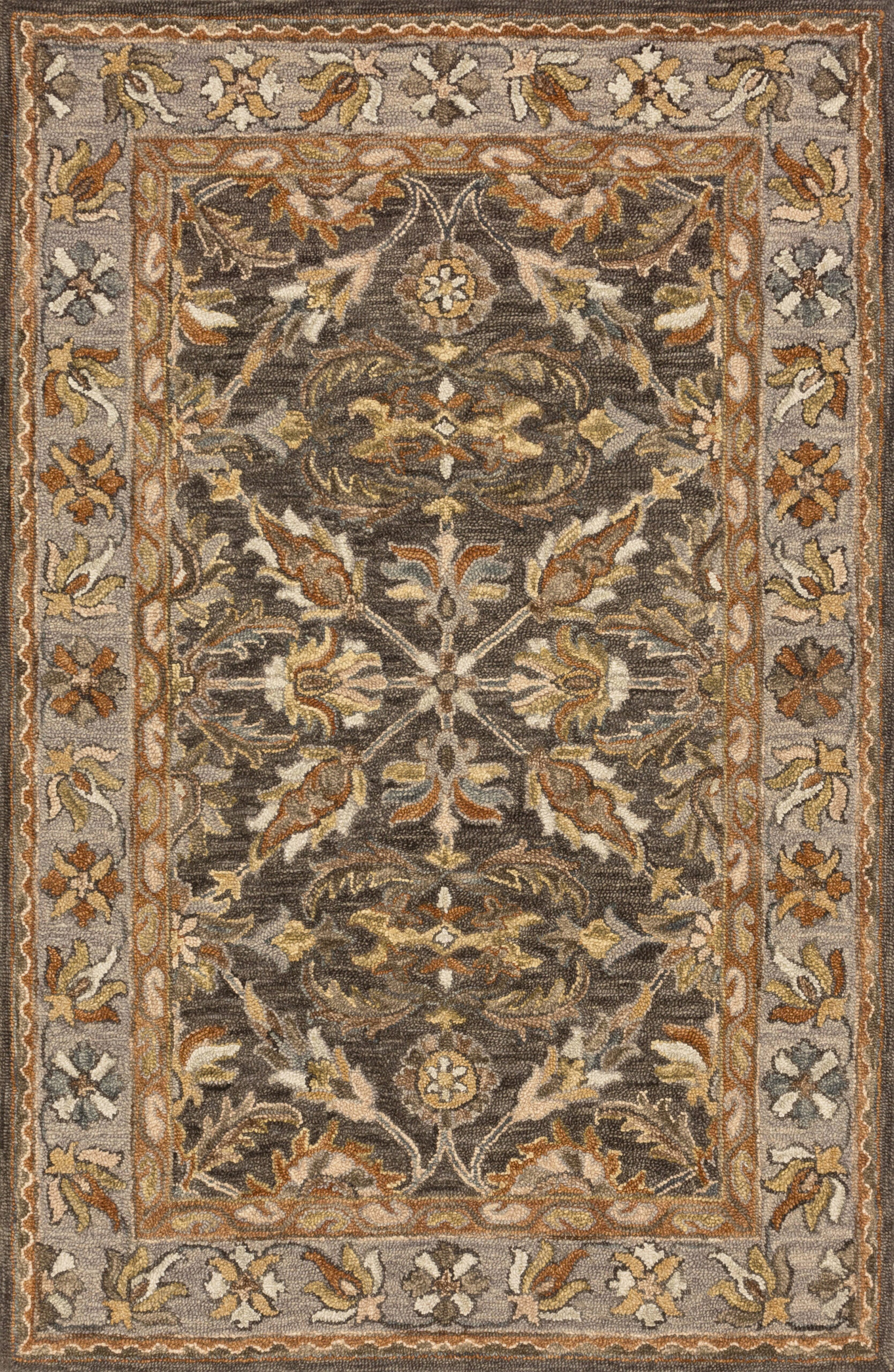 Loloi Victoria Dk Taupe Taupe / Grey Rug