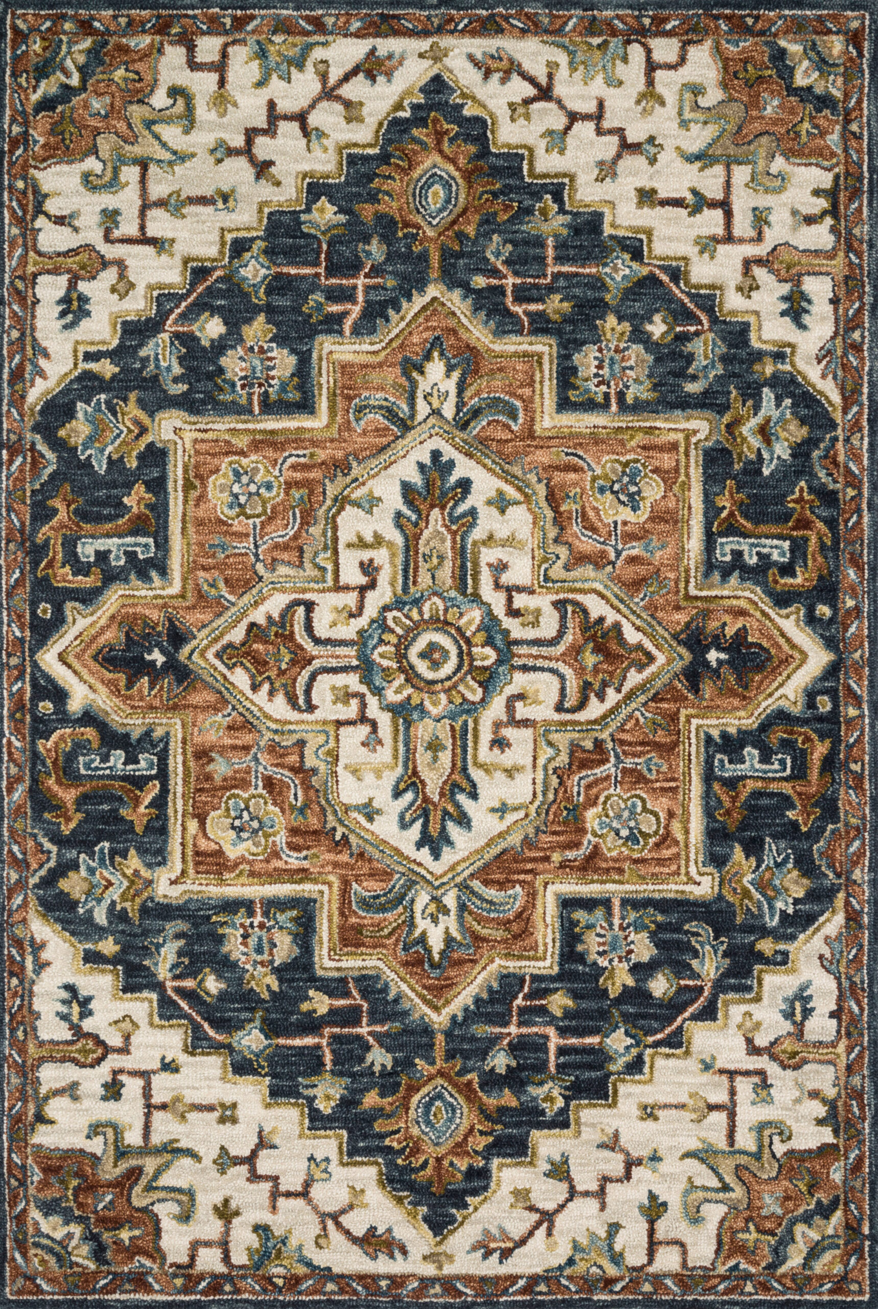 Loloi Victoria Blue / Blue / Multi Rug