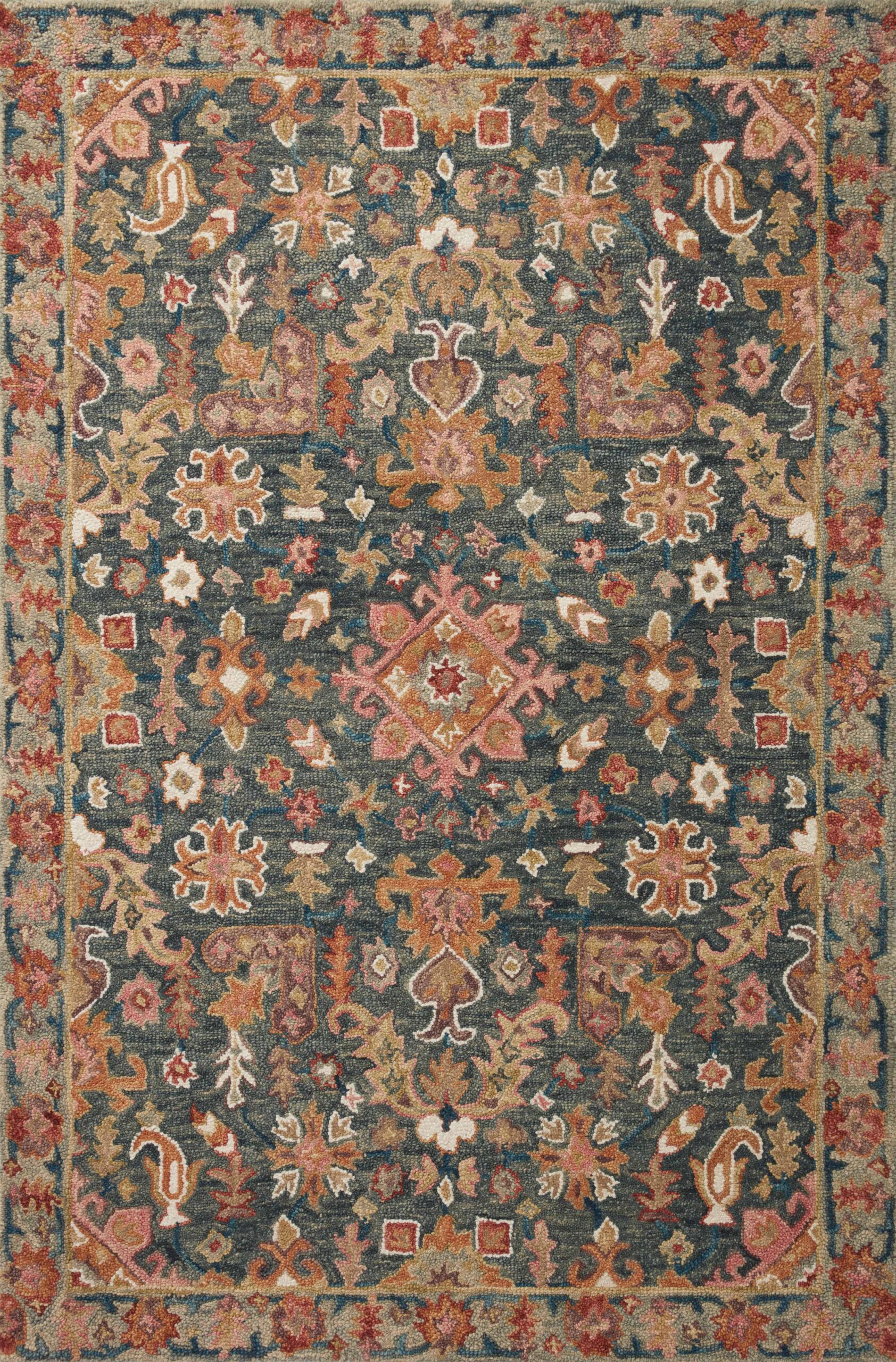 Loloi Victoria Navy / Navy / Multi Rug