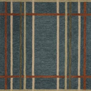 Magnolia Home by Joanna Denim / Multi, Natural / Bark Rug