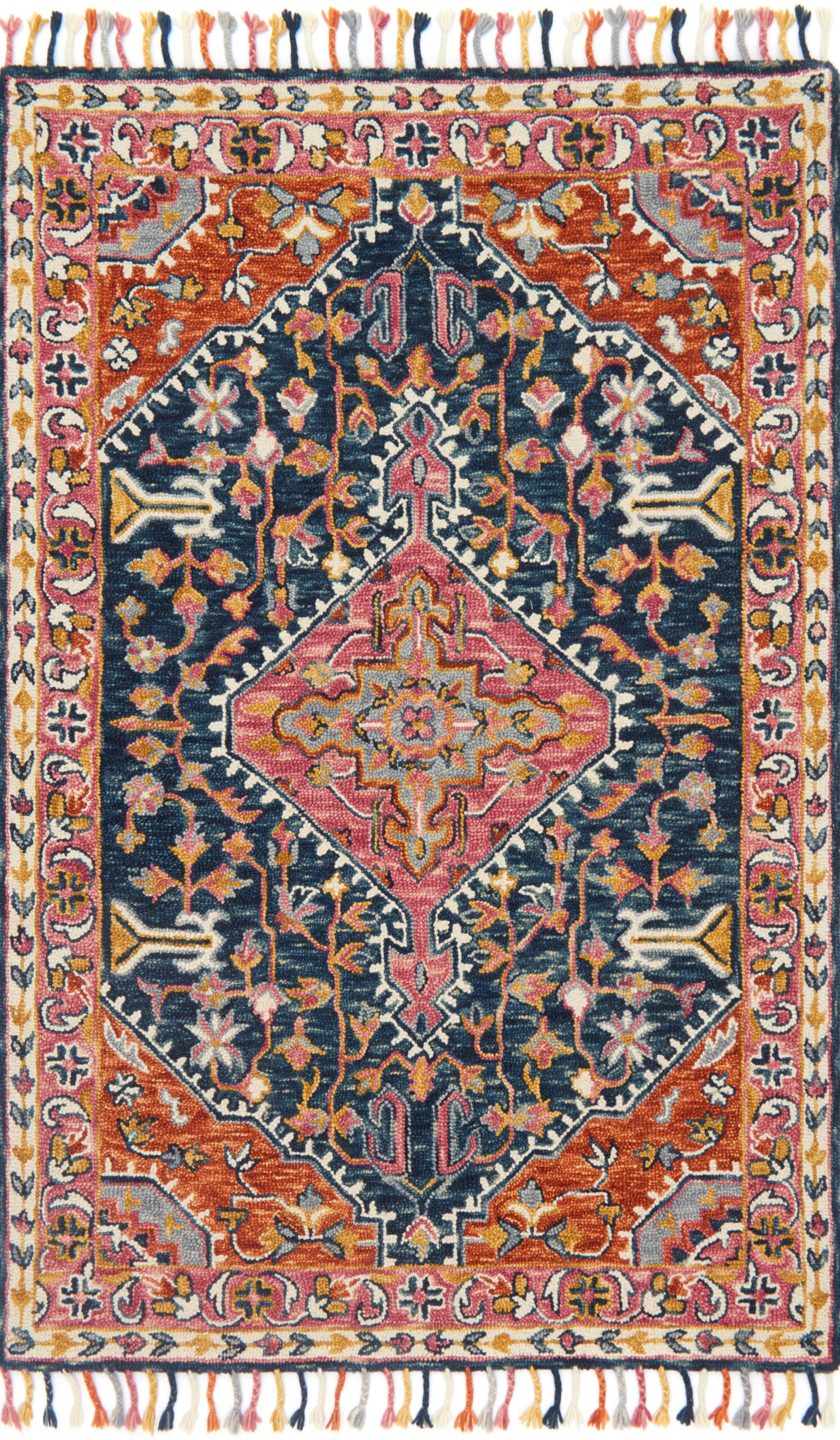 Loloi Zharah Navy / Navy / Multi Rug