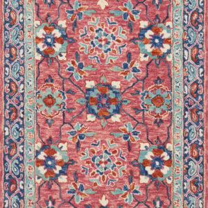Loloi Zharah Rose / Rose / Denim Rug