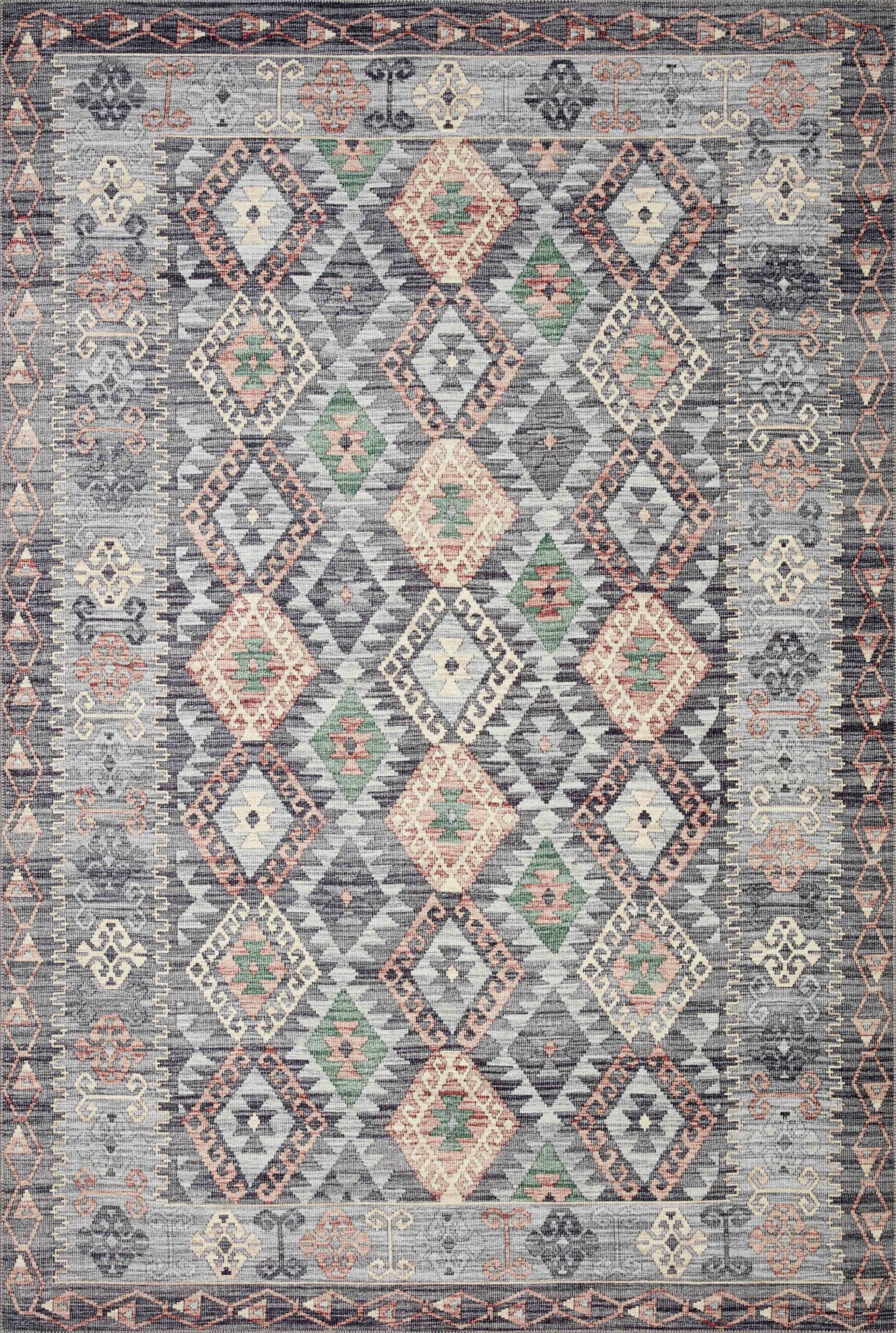 Loloi II Zion Grey Grey / Multi Rug