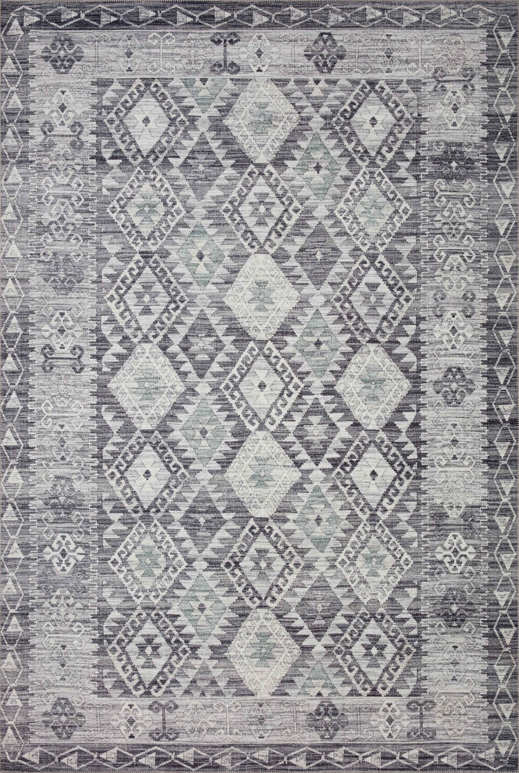 Loloi II Zion Charcoal Charcoal / Slate Rug
