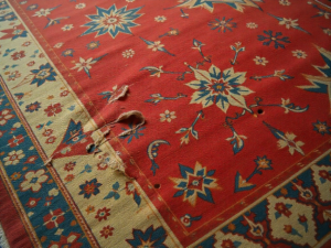 Damaged Rug