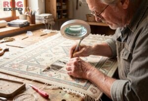 How to Repair Oriental Rug Binding & Prevent Further Damage