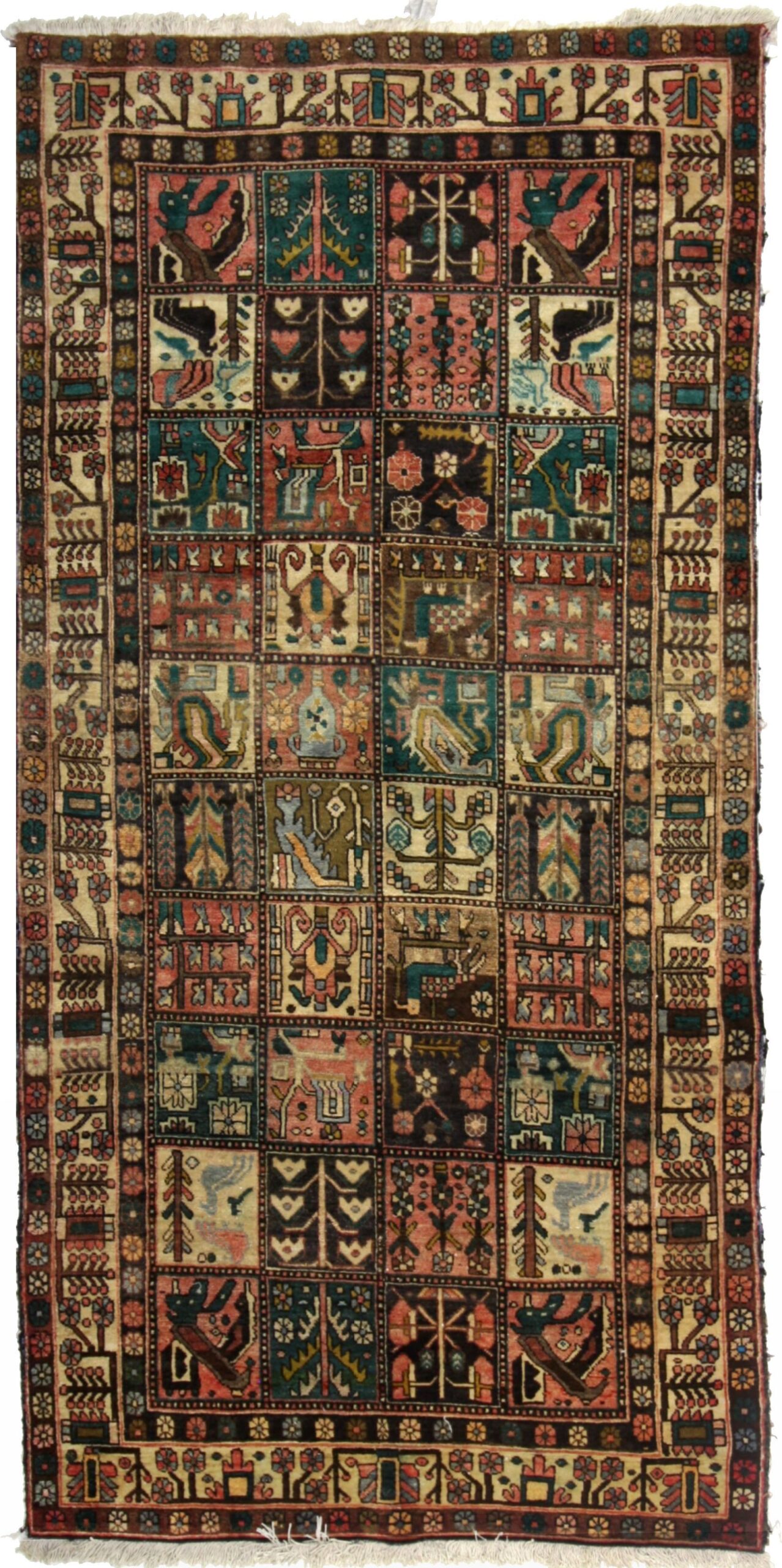 Traditional Hand Made 5 X 10 Rug