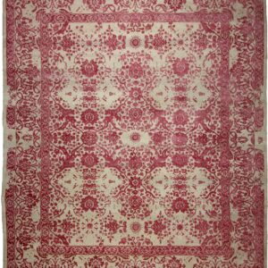 Transitional  Rectangle WOOL / SILK Traditional Hand Made Beige Rug