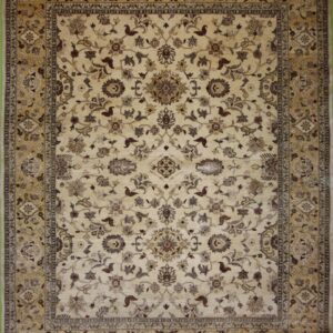 Traditional  Rectangle WOOL Indian Hand Made IV/YELLOW Rug