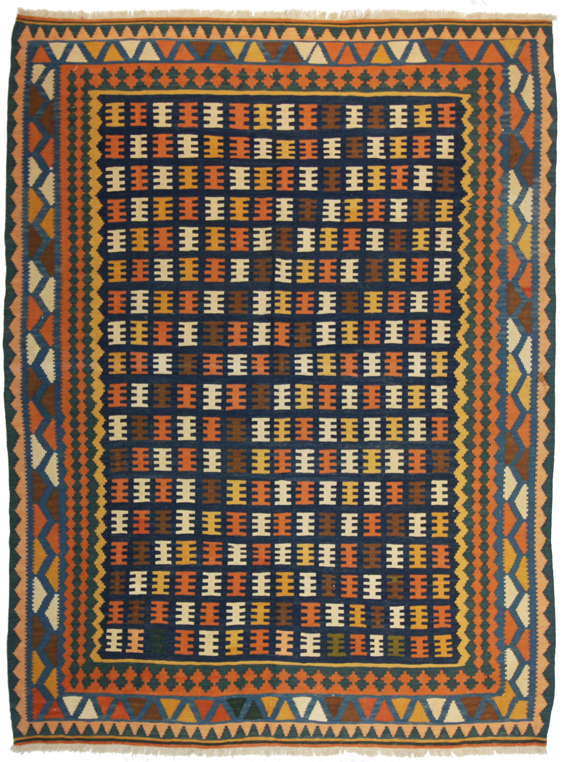 Southwestern Hand Made 9 X 10 Rug SM-141972