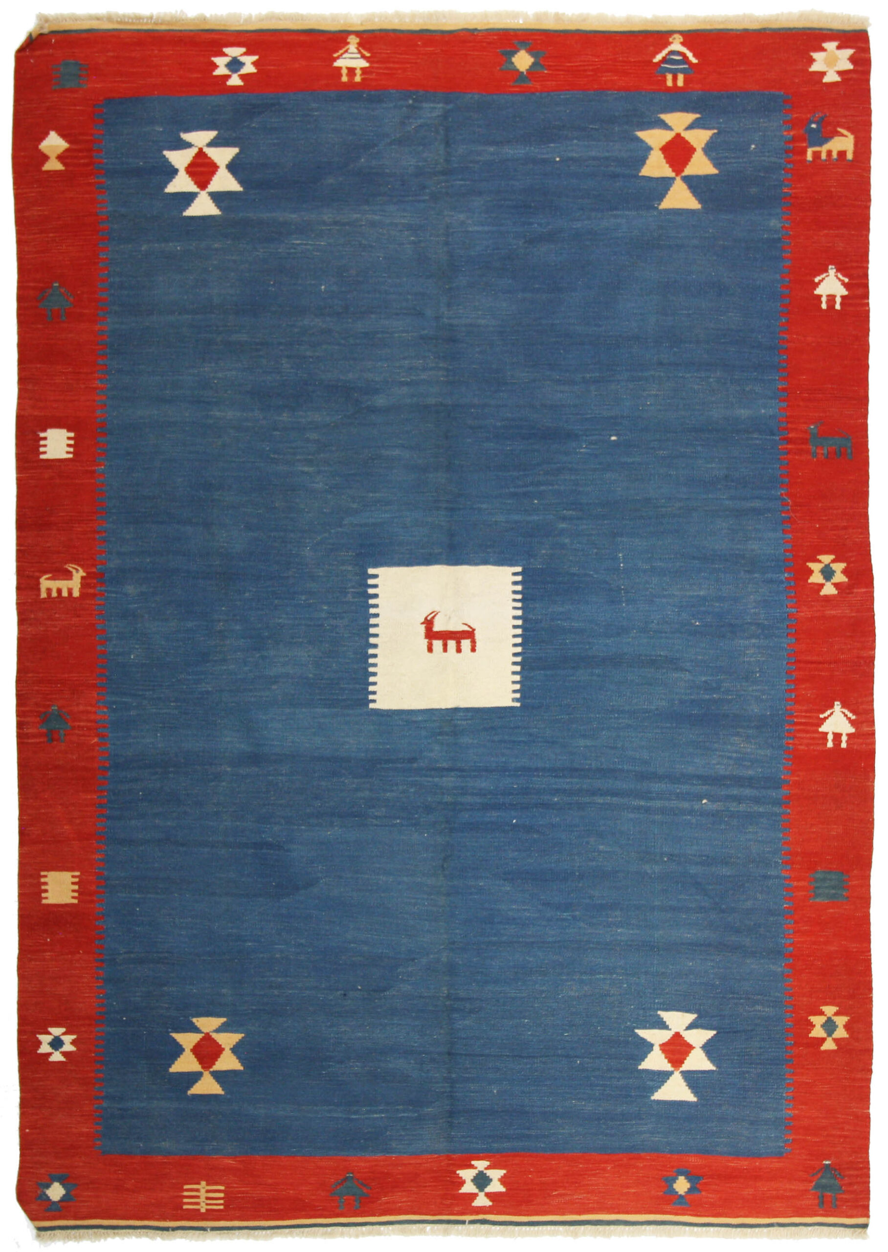Southwestern Hand Made 7 X 10 Rug-sb-141974