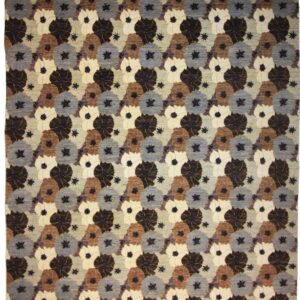 Traditional  Rectangle WOOL Afghan Hand Made Multi Rug