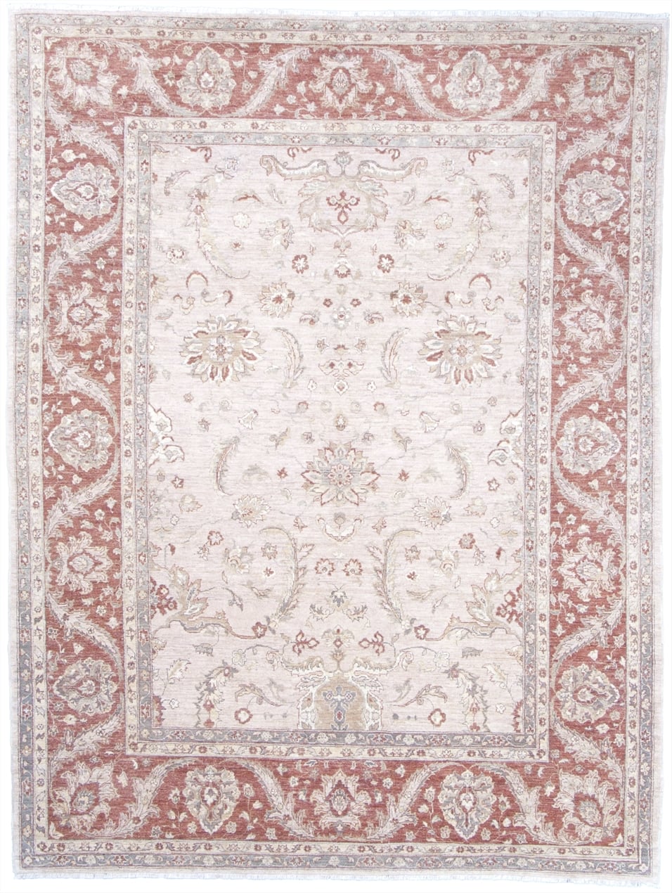 Traditional  Rectangle WOOL Pakistani Hand Made Multi Color Rug