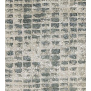 Contemporary  Rectangle   Hand Made SILVER SAND Rug