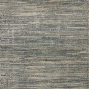 Contemporary  Rectangle   Machine Made Lagoon / Sage Rug