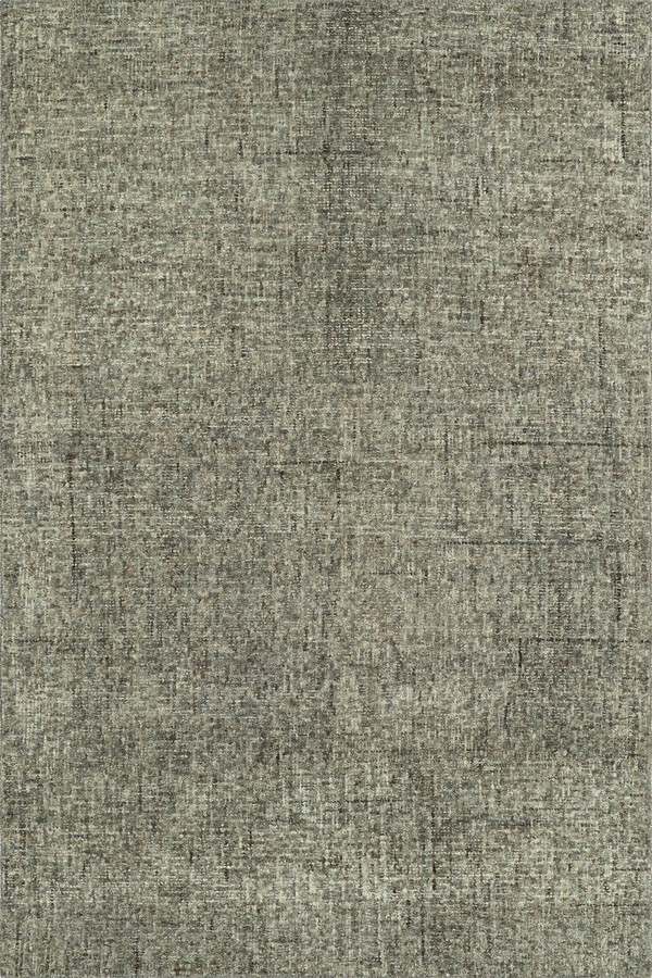 Contemporary > Solid/Tone on Tone  Rectangle WOOL Modern Hand Tufted Gray Rug