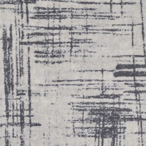 Contemporary  Rectangle Synthetic Modern Machine Made Grey Rug