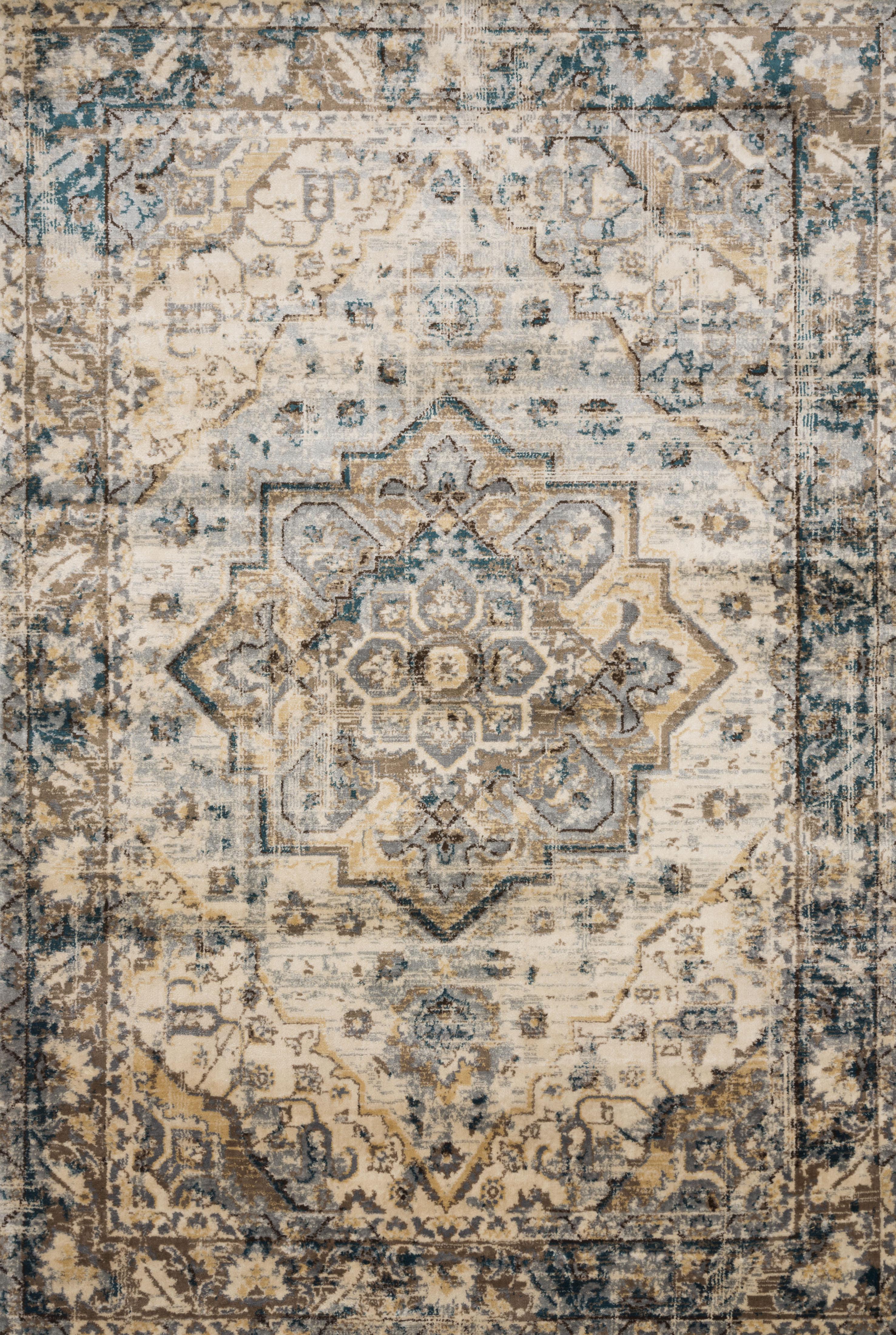 Transitional Rectangle Transitional Machine Made POLYPROPILENE Beige Rug