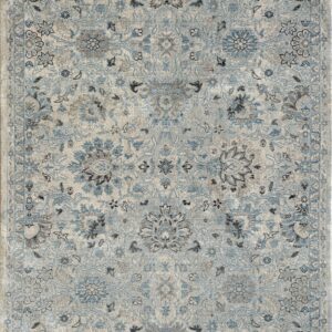 Transitional  Rectangle POLYPROPILENE Turkish Machine Made Cream Rug