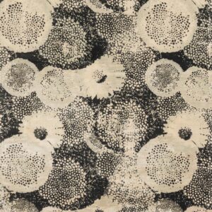 Contemporary  Rectangle WOOL Modern Machine Made Black Rug