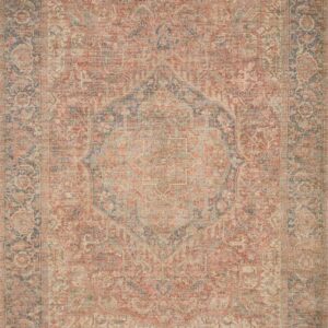Transitional  Rectangle Cotton Transitional Hand Made Red Rug