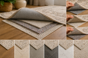 How to Select a Rug Pad for Every Floor Type