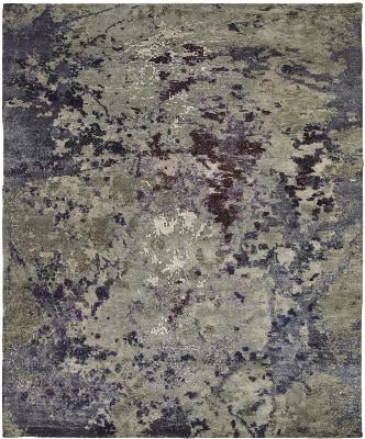 Equinox Modern Art Silk Rug