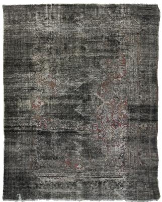 Gold Contemporary Hand Knotted Wool Rug ? 9 x 12