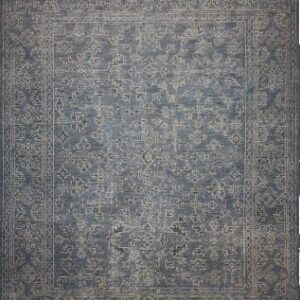 Transitional Hand Knotted Indian Wool Rug