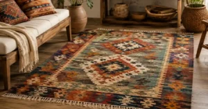 How to Identify a Hand Woven Kilim Rug from a Machine Made One