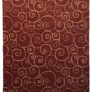 Modern Hand Made Indian Wool Rug