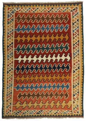Southwestern Handmade Persian Kilim Wool Rug