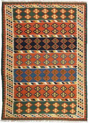 Southwestern Handmade Persian Kilim Wool Rug