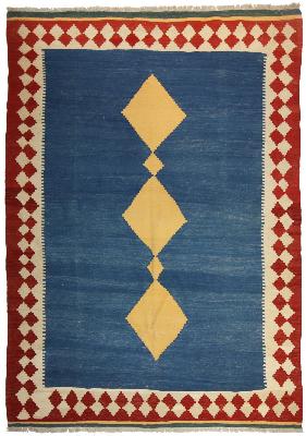 Southwestern Handmade Persian Kilim Wool Rug