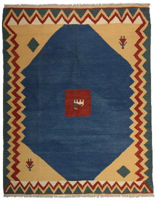 Southwestern Handmade Persian Kilim Wool Rug
