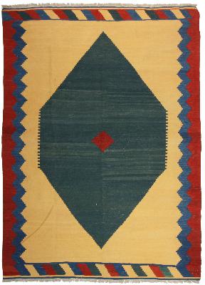 Southwestern Handmade Persian Kilim Wool Rug