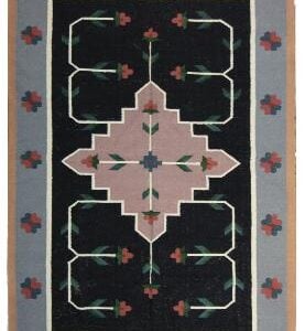 Traditional Handmade India Rectangle Kilim Wool Rug