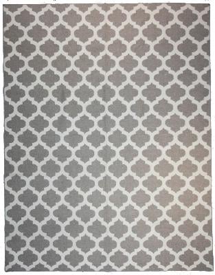 Transitional Machine Made India Kilim Polypropylene Rug
