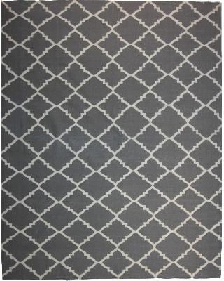 Transitional Machine Made India Kilim Polypropylene Rug
