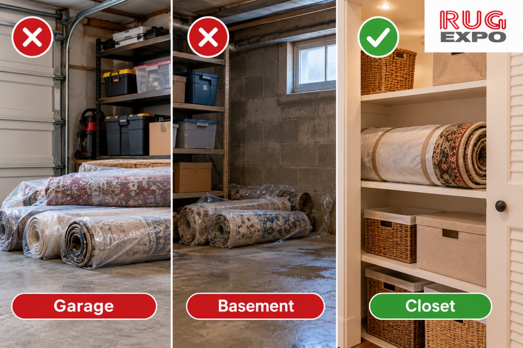 Garage vs. Basement vs. Closet point